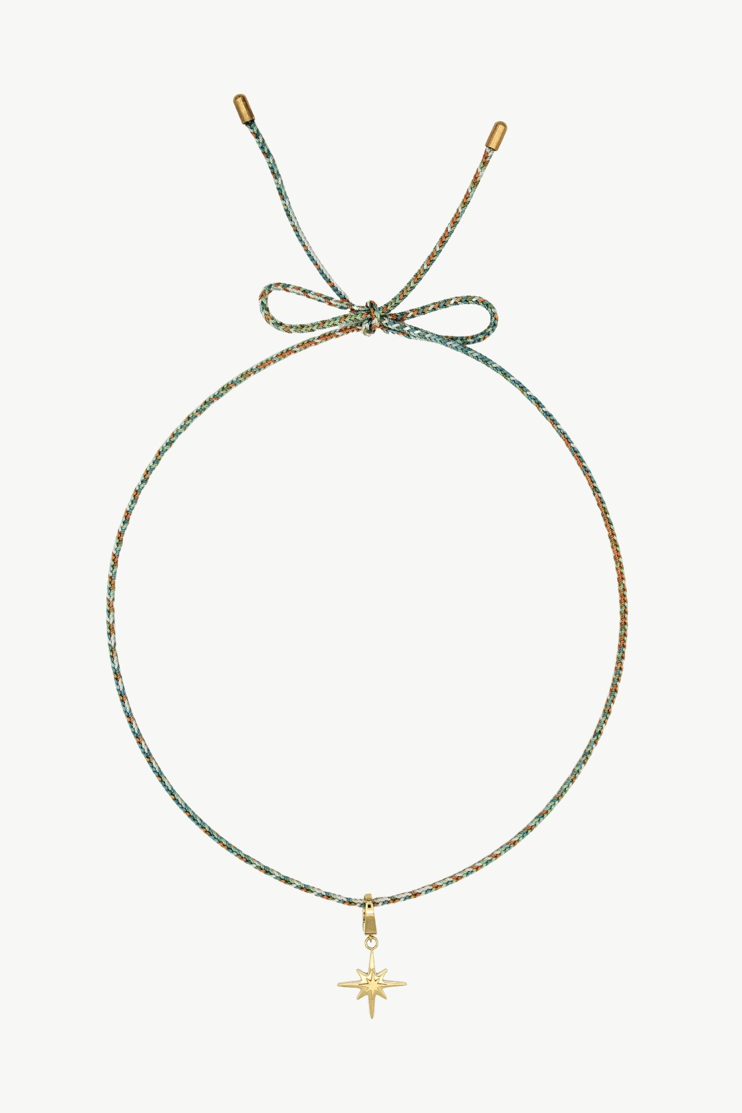 Pastel Green/Blue Handwoven Cord