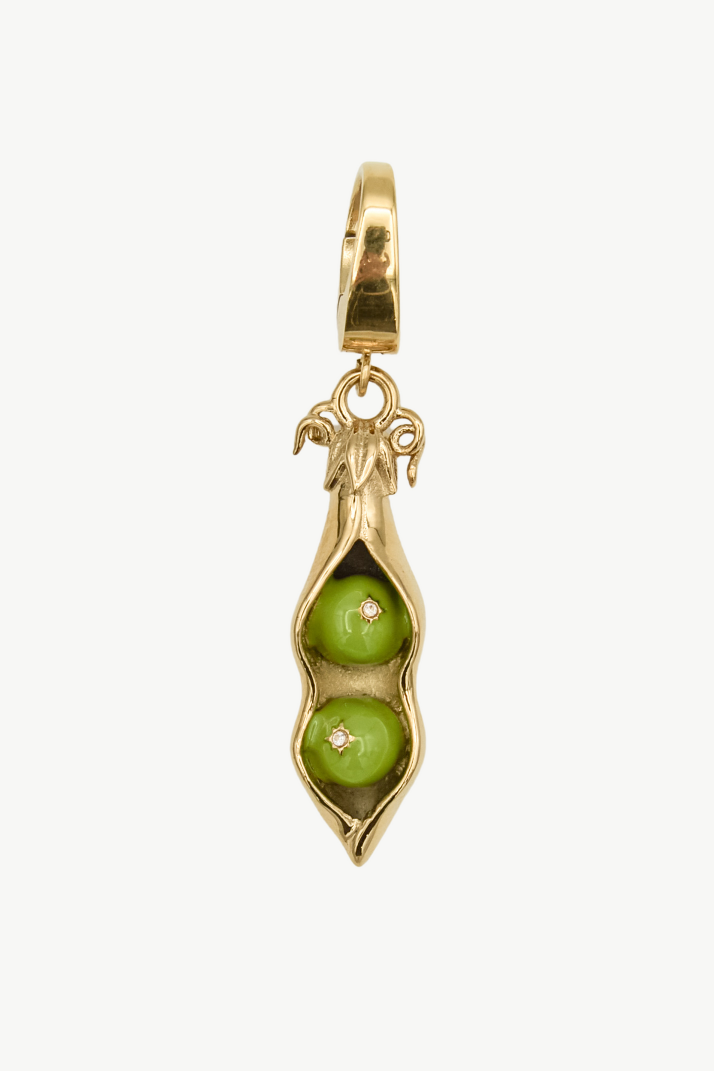 The Two Peas in a Pod Charm