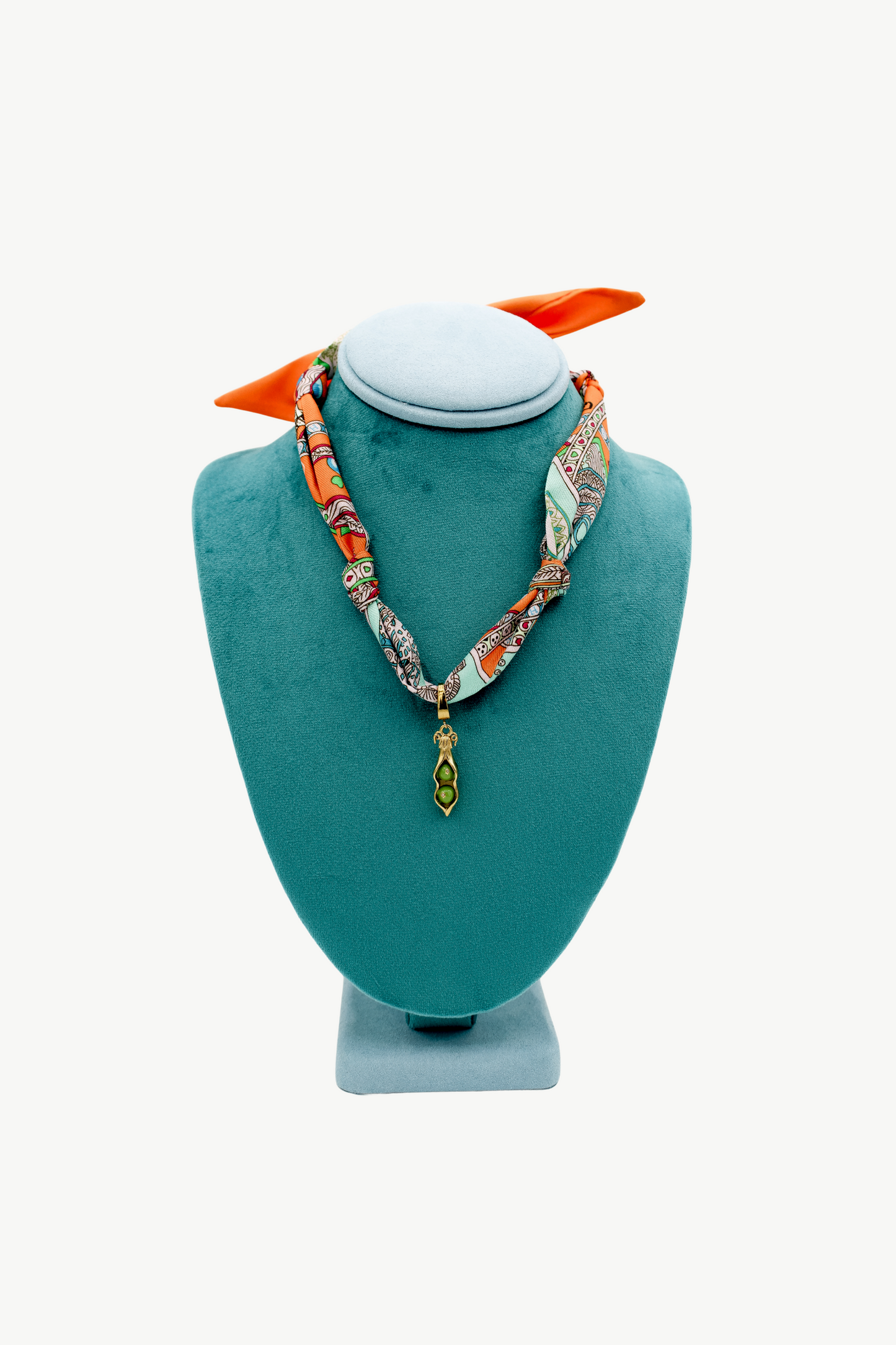 The Valencia Scarf Necklace