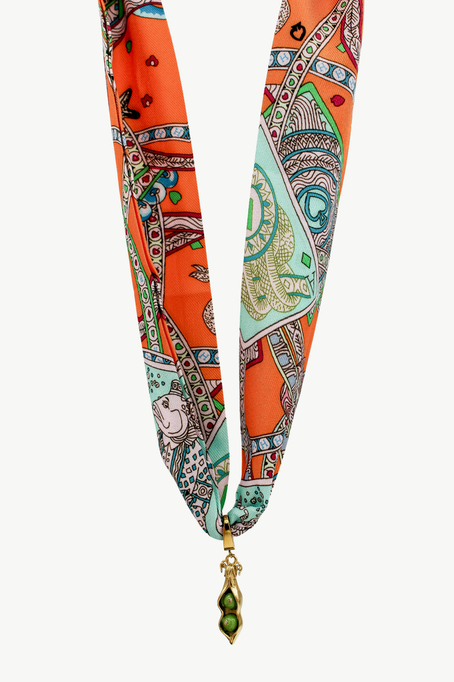 The Valencia Scarf Necklace