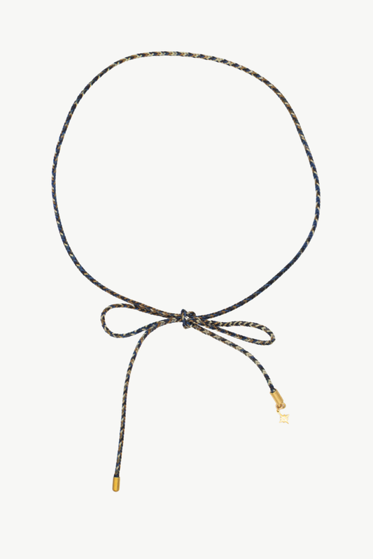 Navy Handwoven Cord