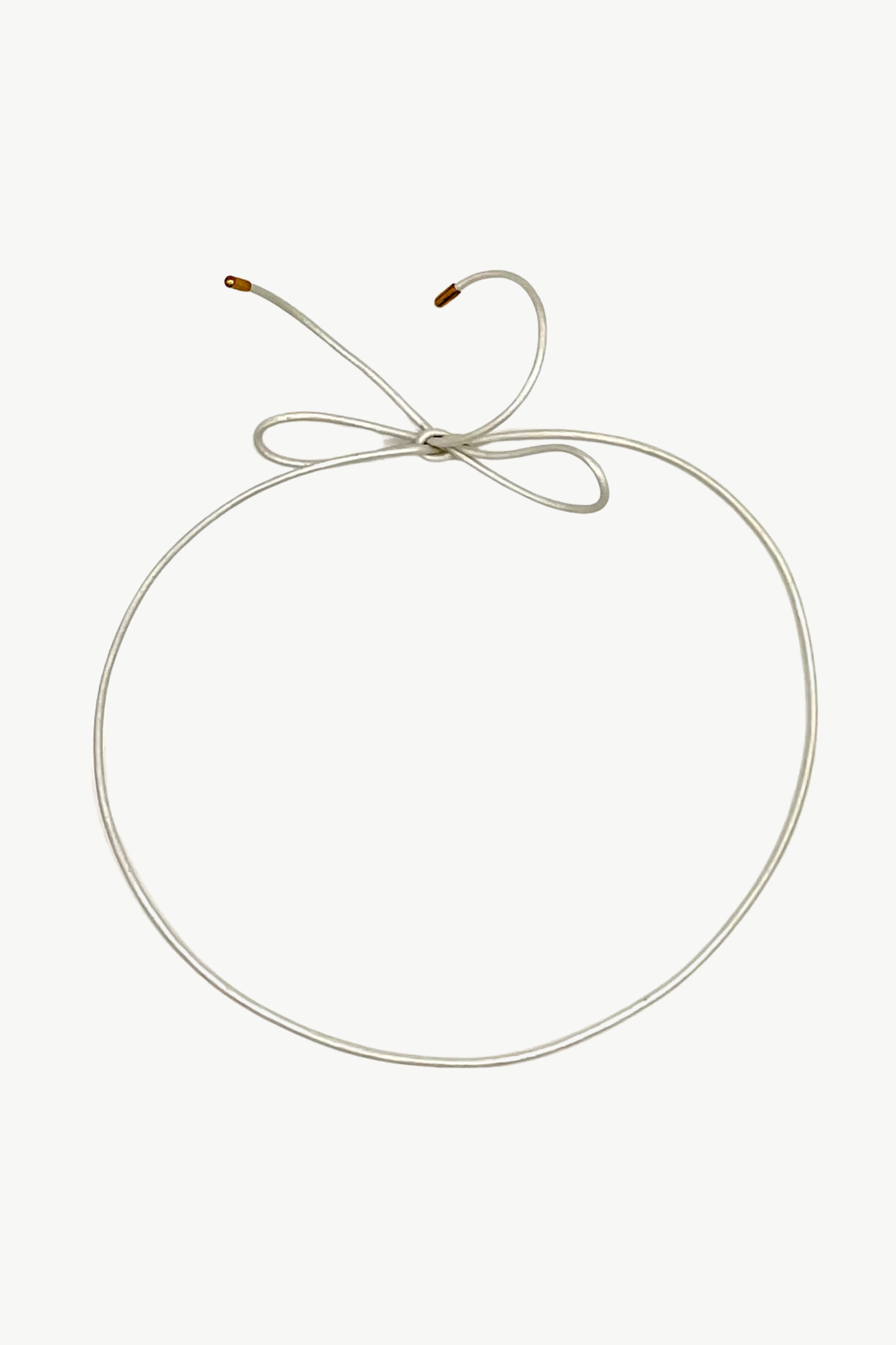 Leather Cord - Pearl