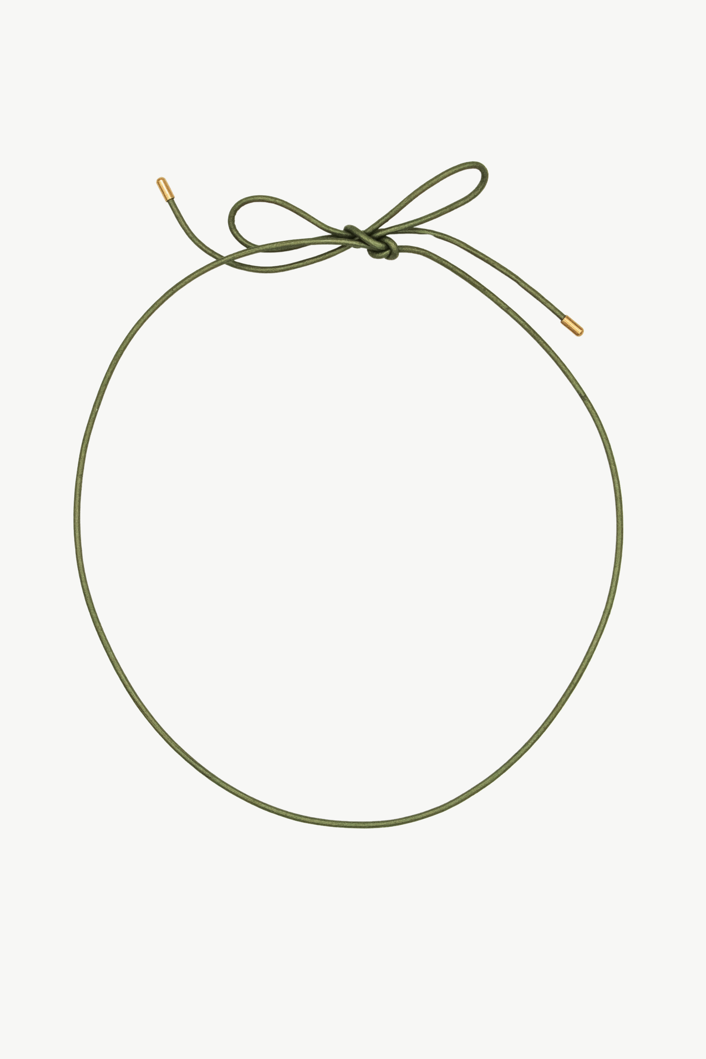 Leather Cord - Olive