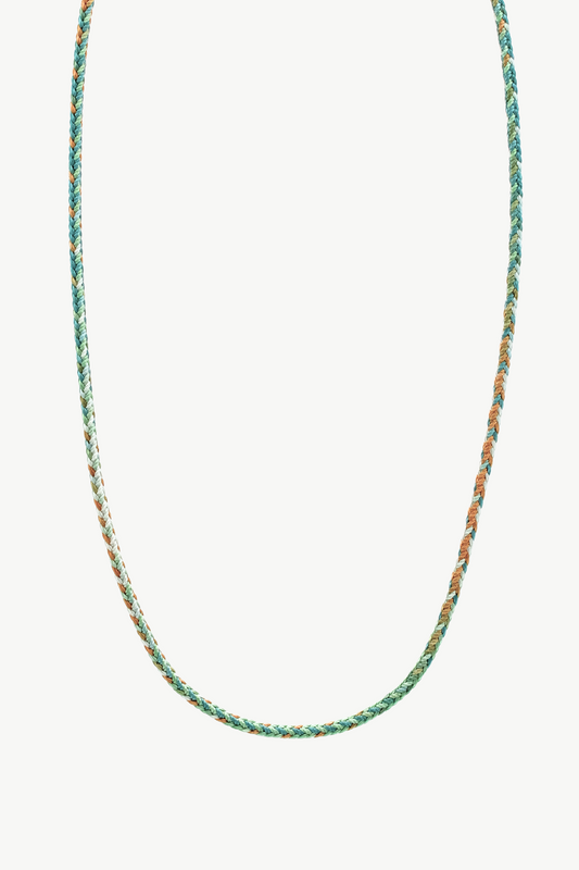 Pastel Green/Blue Handwoven Cord