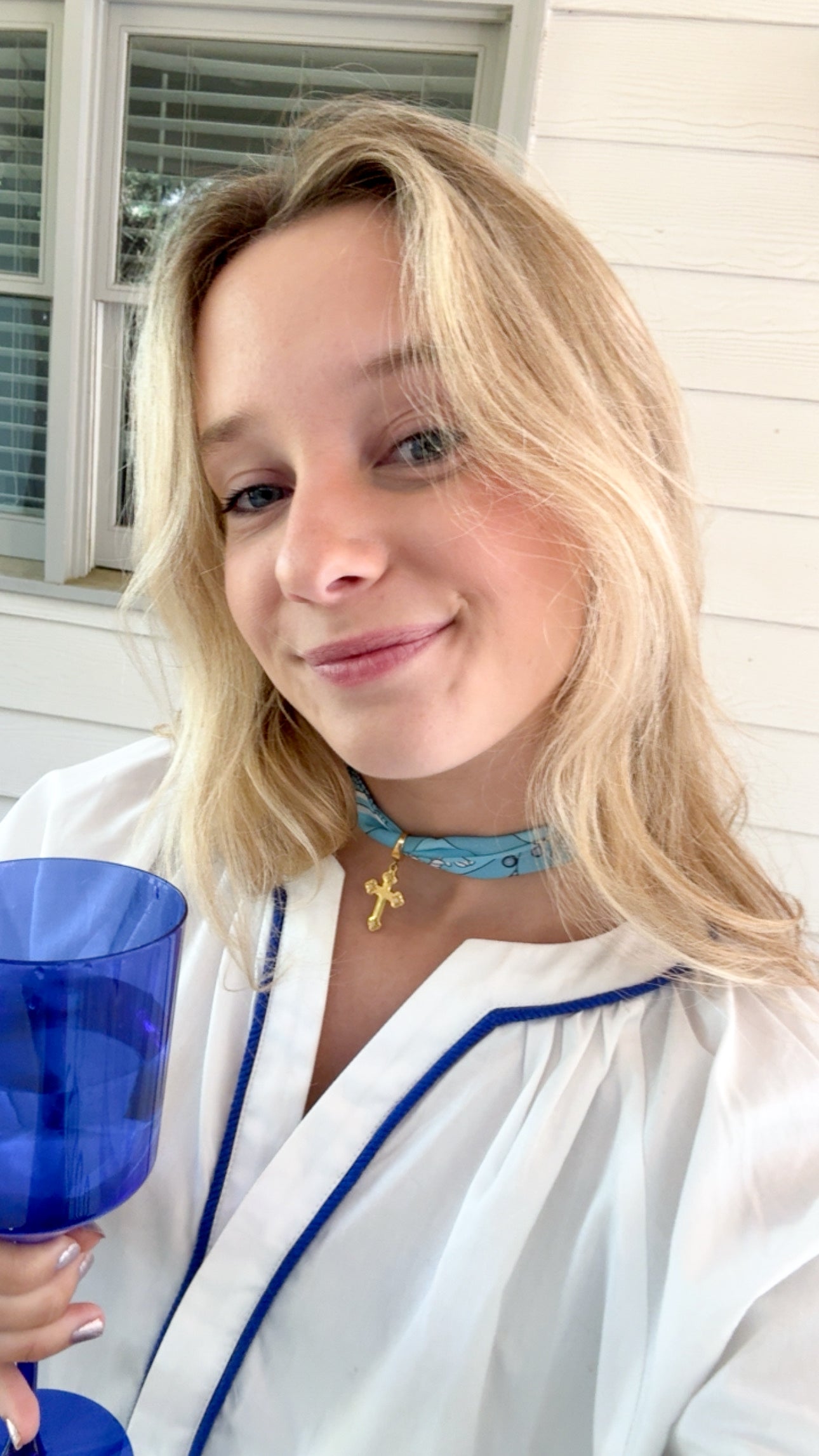 The Santorini Scarf Necklace