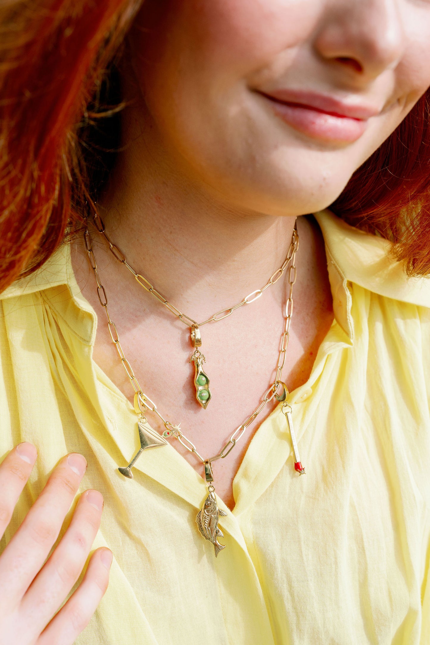 El encanto de dos guisantes en una vaina